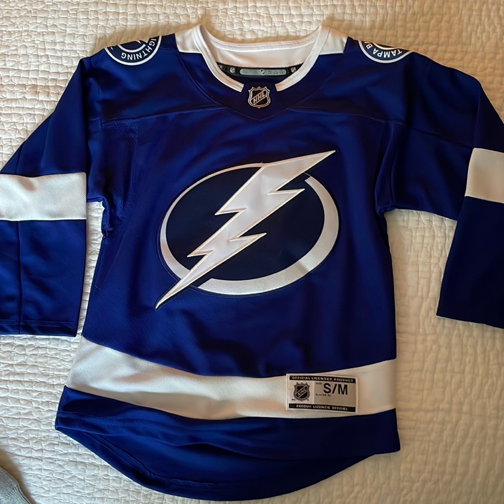 Tampa Bay hockey Jersey Youth S/M